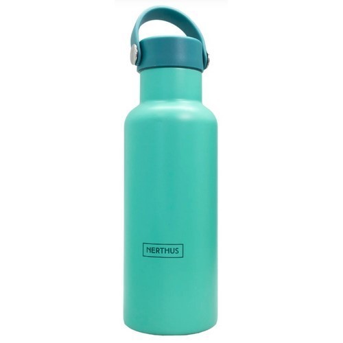 BOTELLA NERTHUS FIH 1417 CON ASA 0.5L TURQUESA